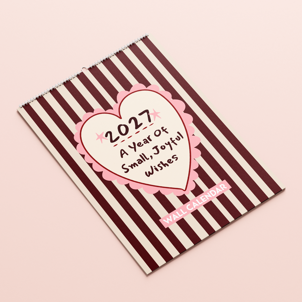 *COMING SOON* 2027 Wall Calendar: Small Joyful Wishes