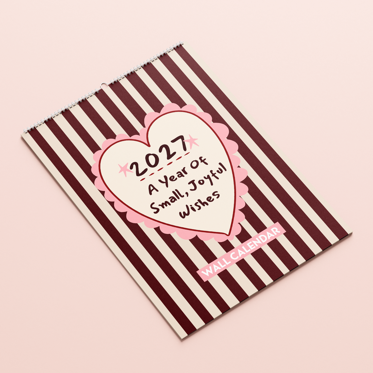 *COMING SOON* 2027 Wall Calendar: Small Joyful Wishes