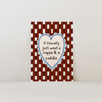 Cuppa & A Cuddle Print