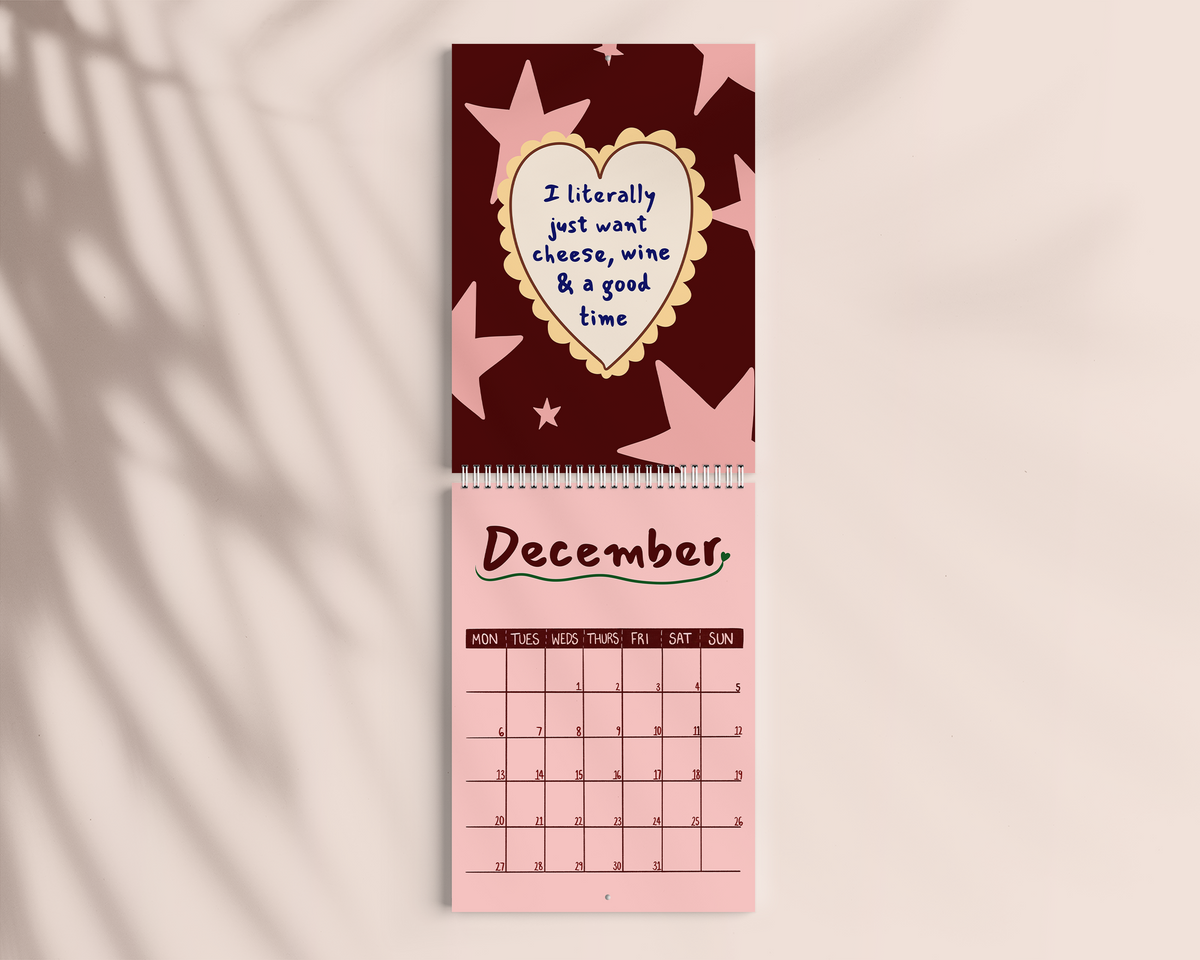 *COMING SOON* 2027 Wall Calendar: Small Joyful Wishes