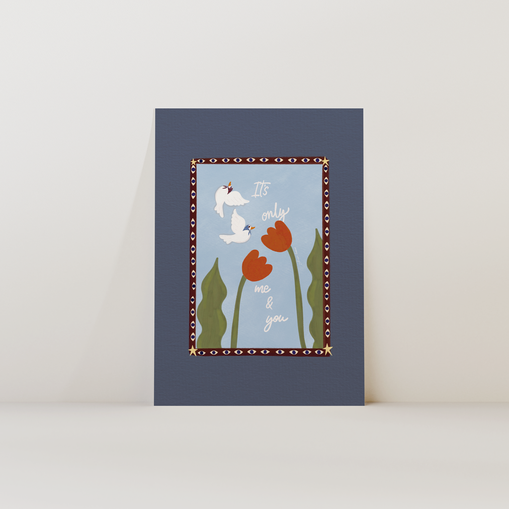 Coming Up Roses Print