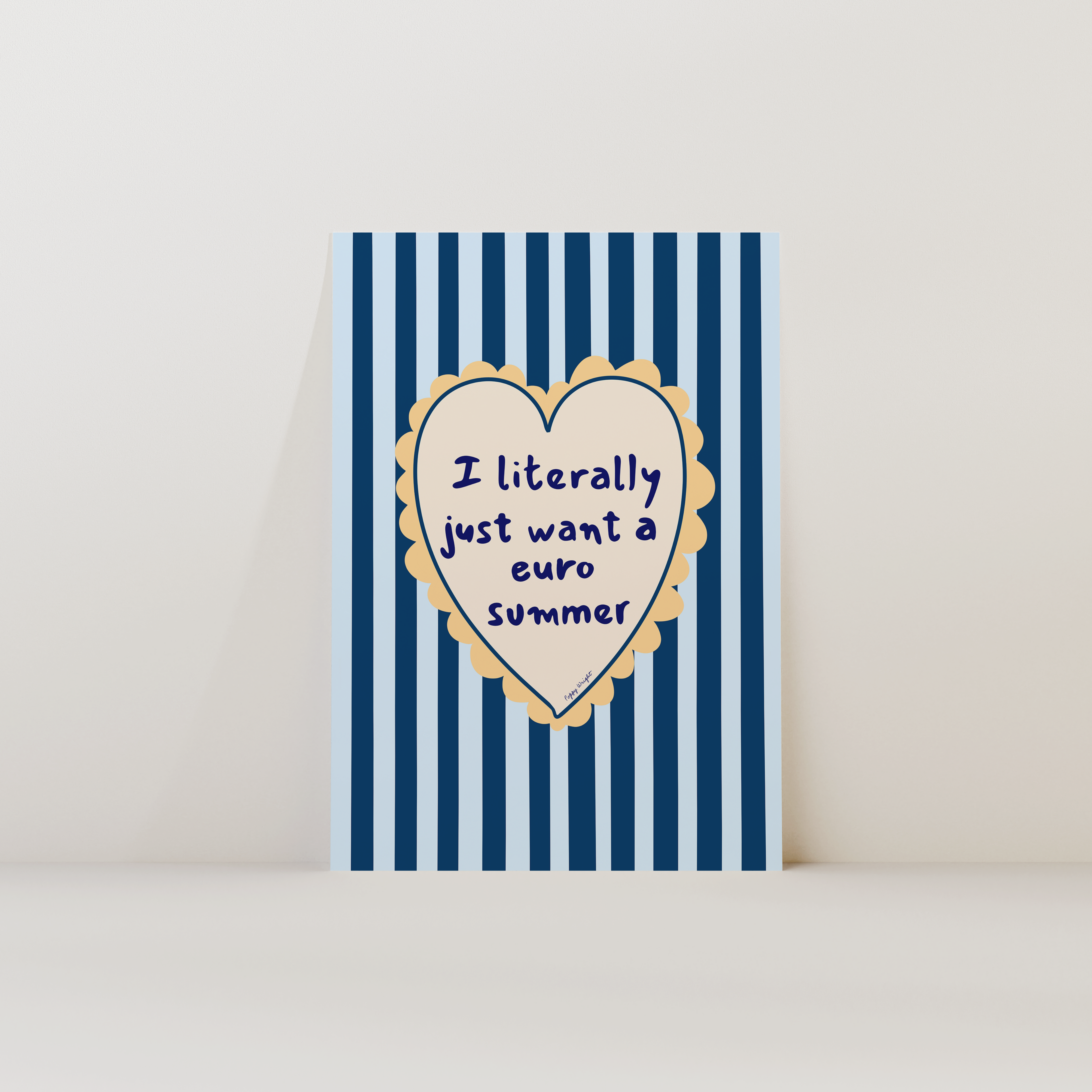 Euro Summer Print