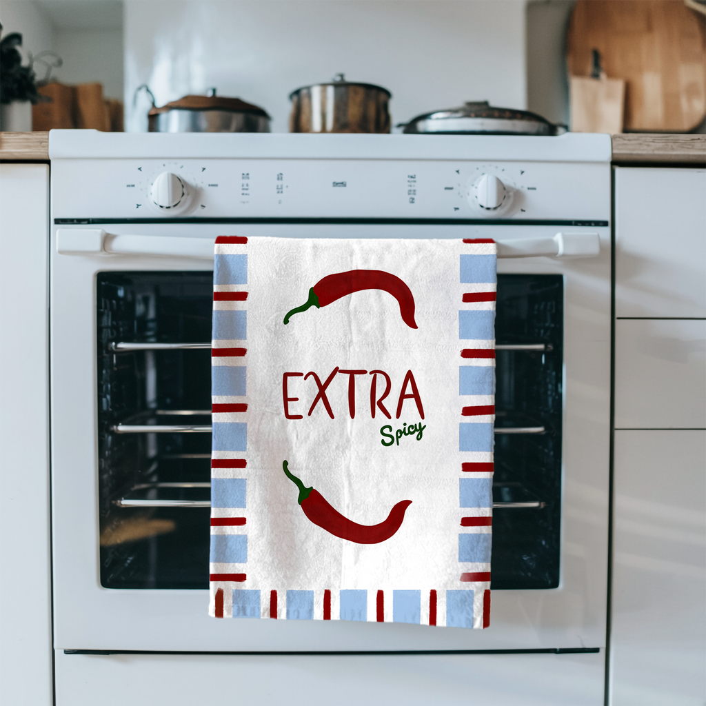 Extra Spicy Tea Towel