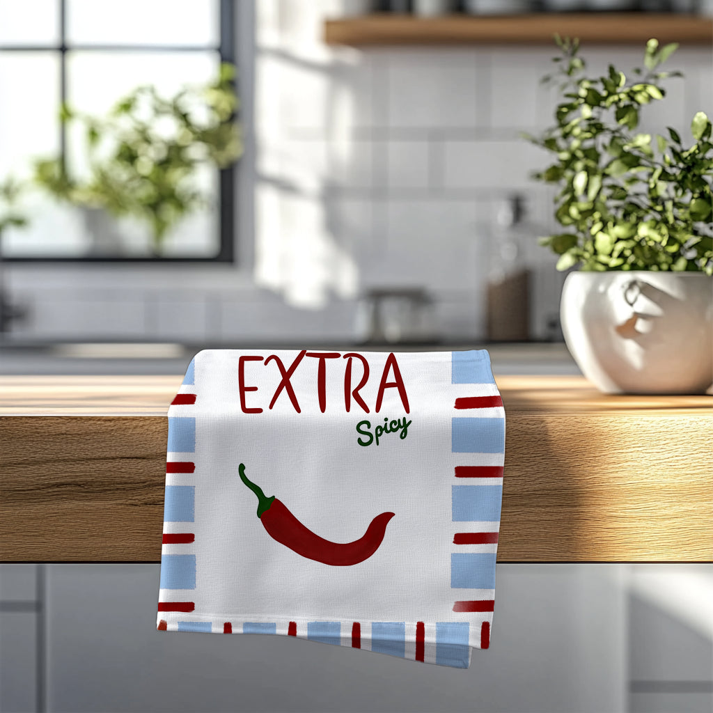 Extra Spicy Tea Towel
