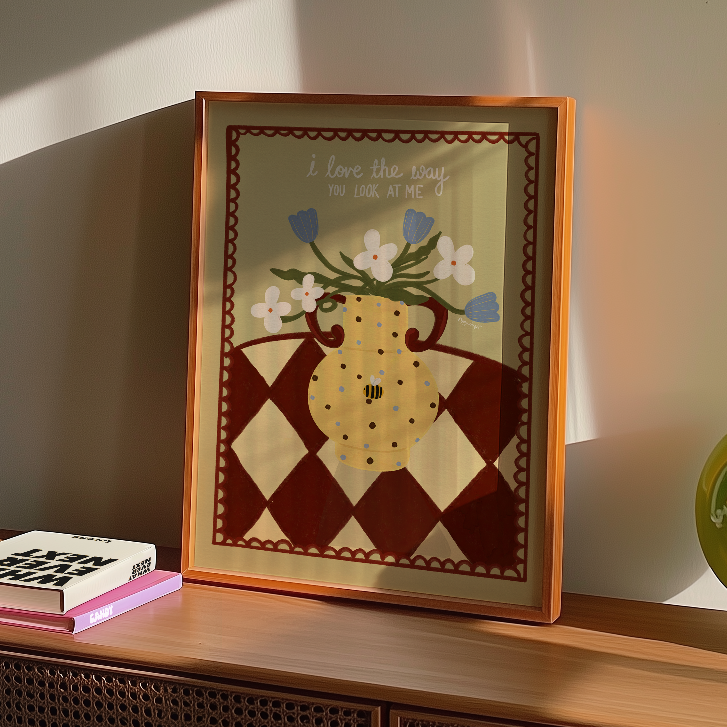 Honeybee Print