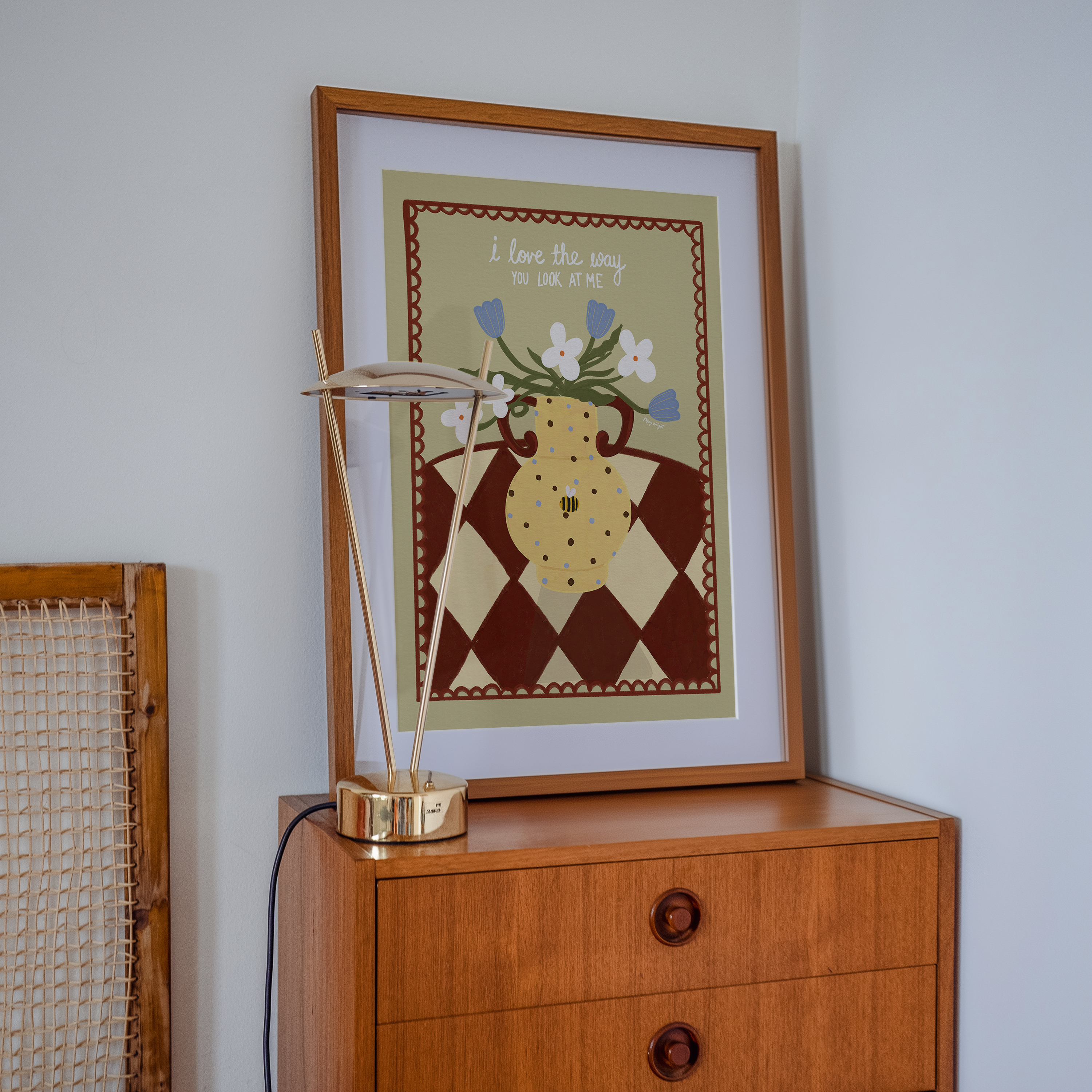 Honeybee Print