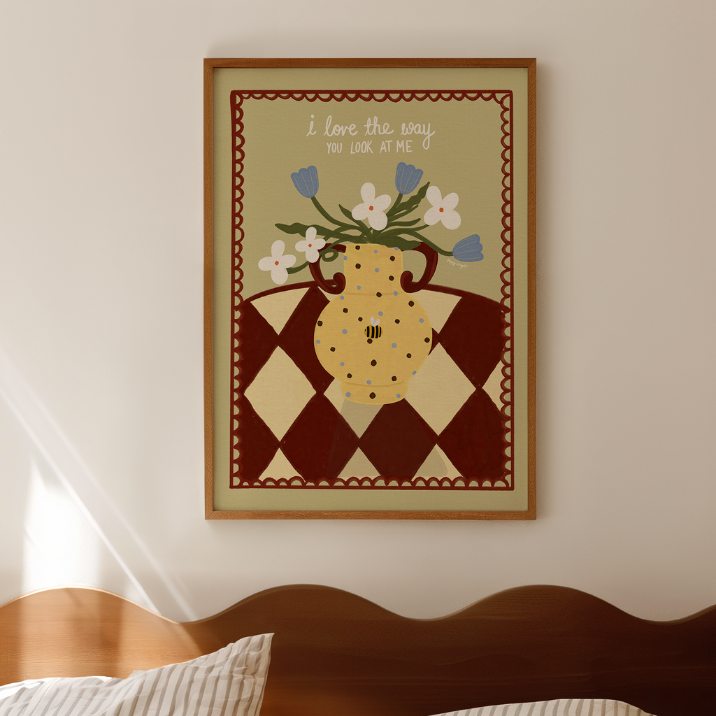 Honeybee Print