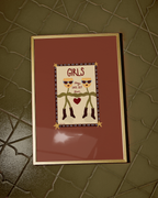 Girls Stay Safe Print