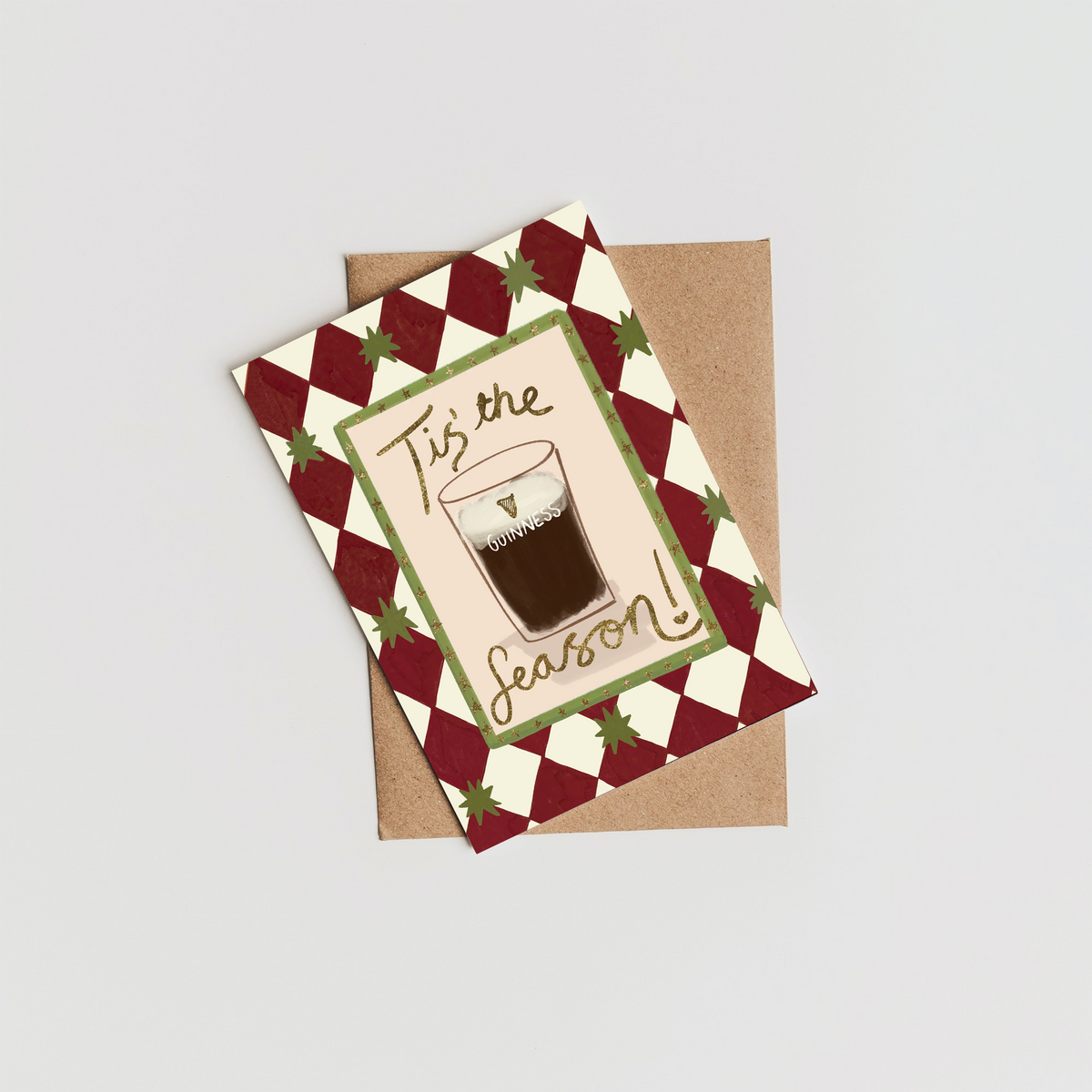 Tis' The Season Guinness Christmas Card