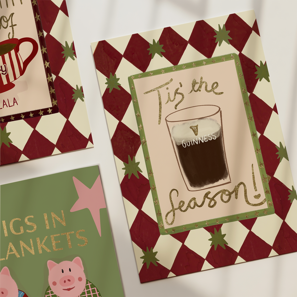 Tis' The Season Guinness Christmas Card