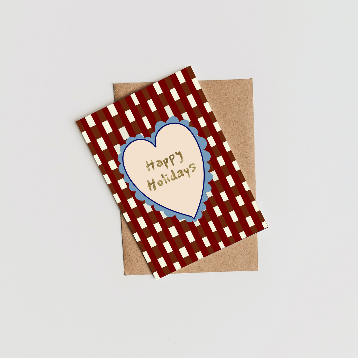 Happy Holidays Christmas Card