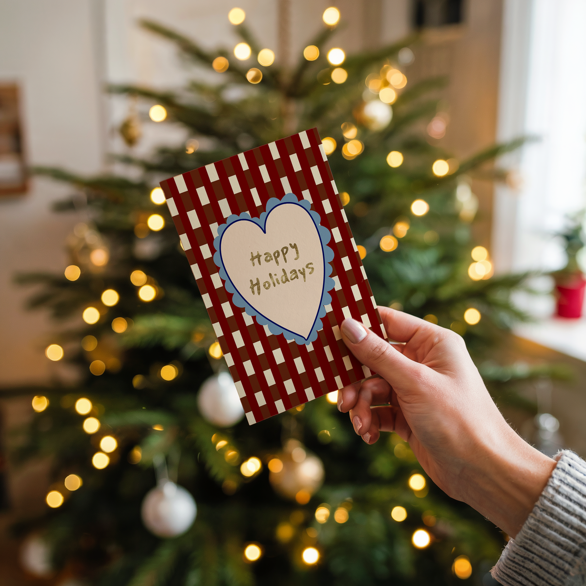 Happy Holidays Christmas Card