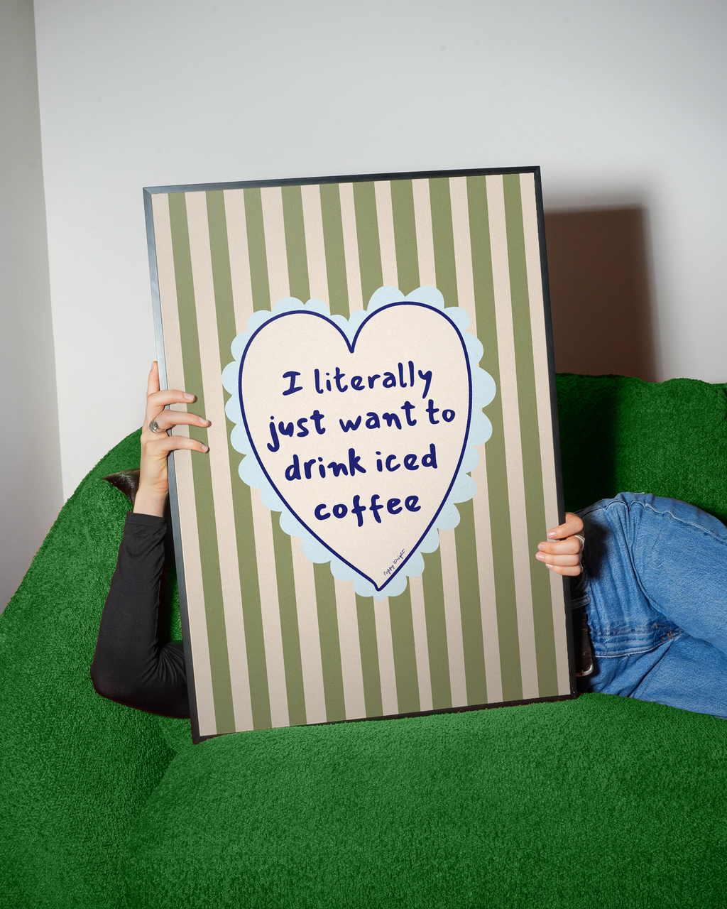 Drink Iced Coffee Print