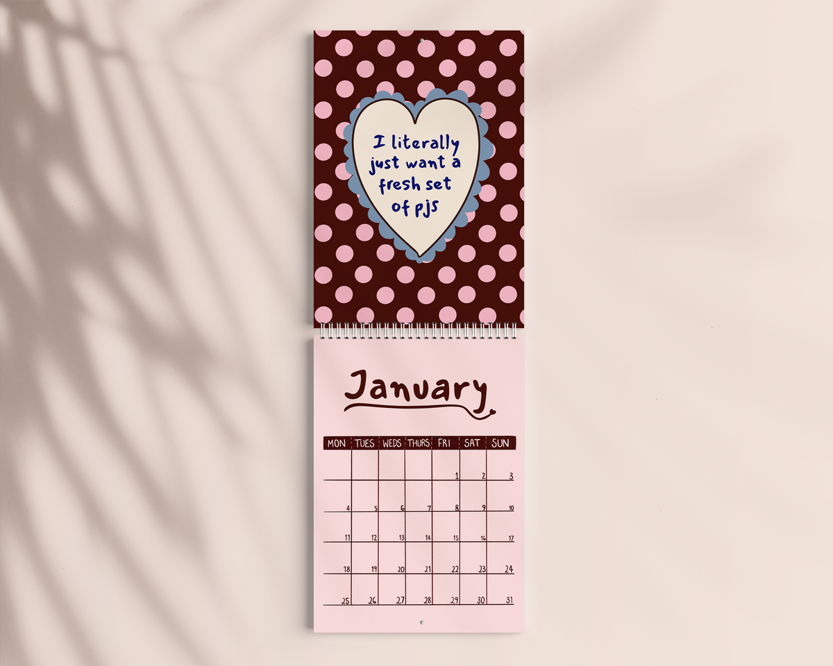 *COMING SOON* 2027 Wall Calendar: Small Joyful Wishes