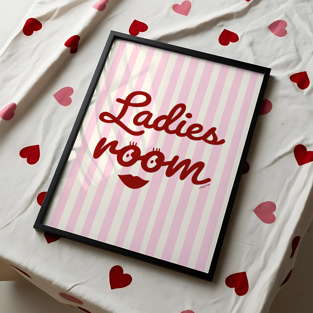 Ladies Room Print