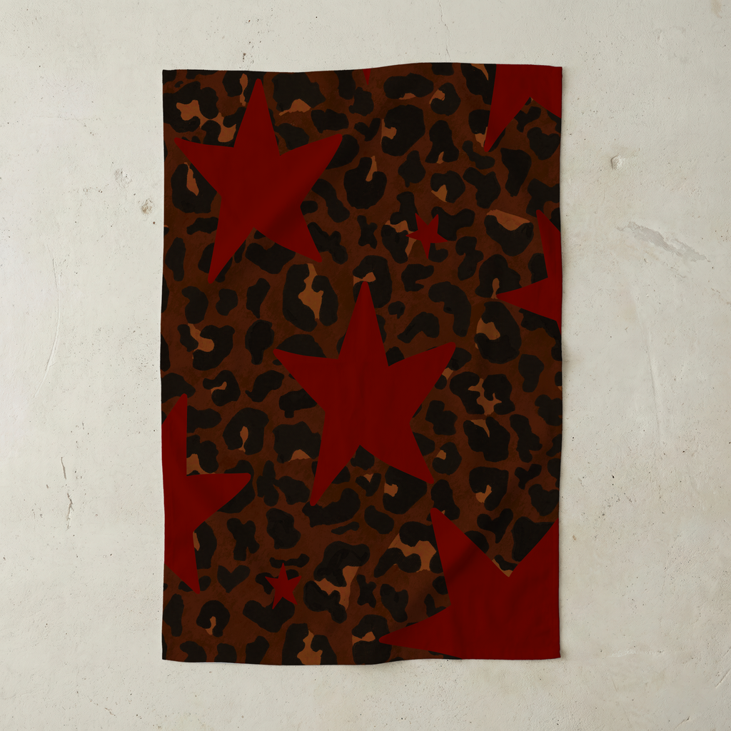 Leopard Tea Towel