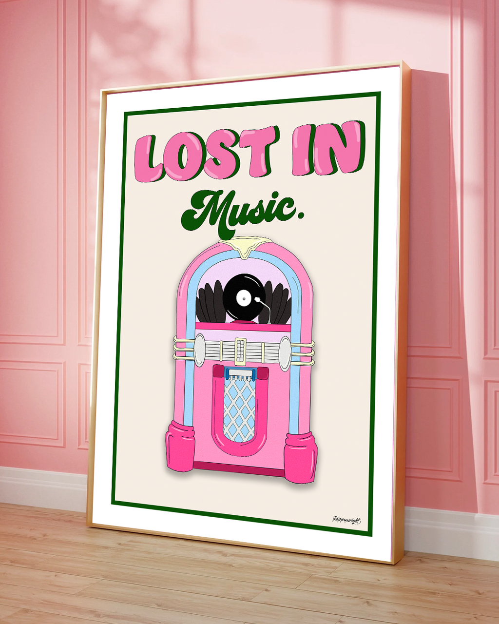 Lost In Music Print