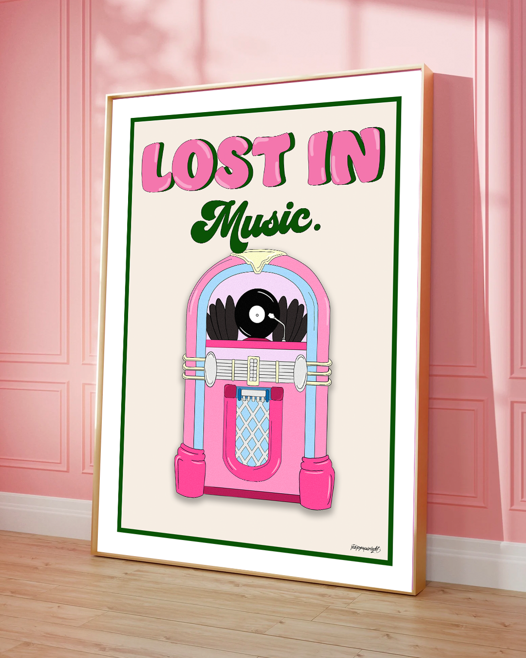 Lost In Music Print
