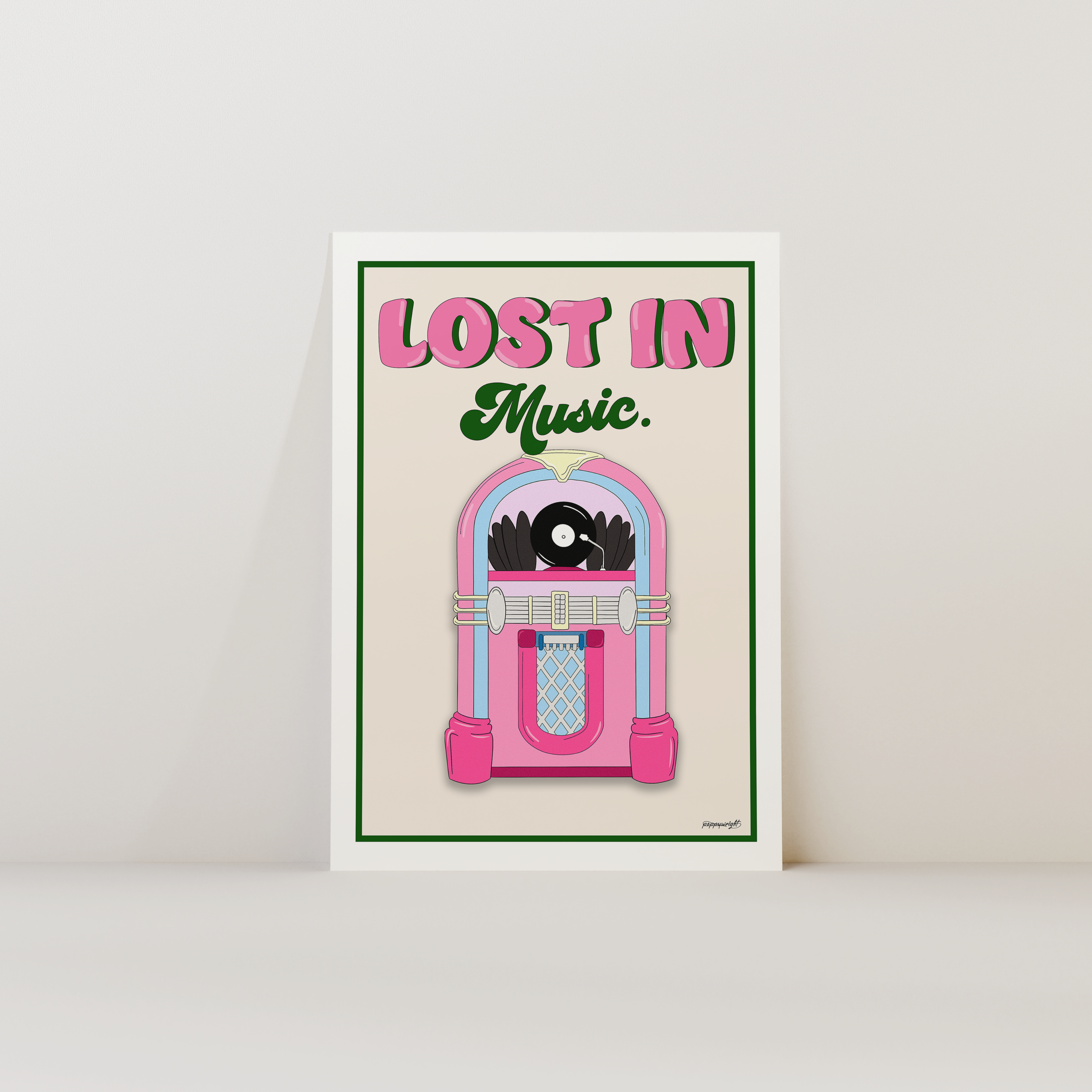 Lost In Music Print