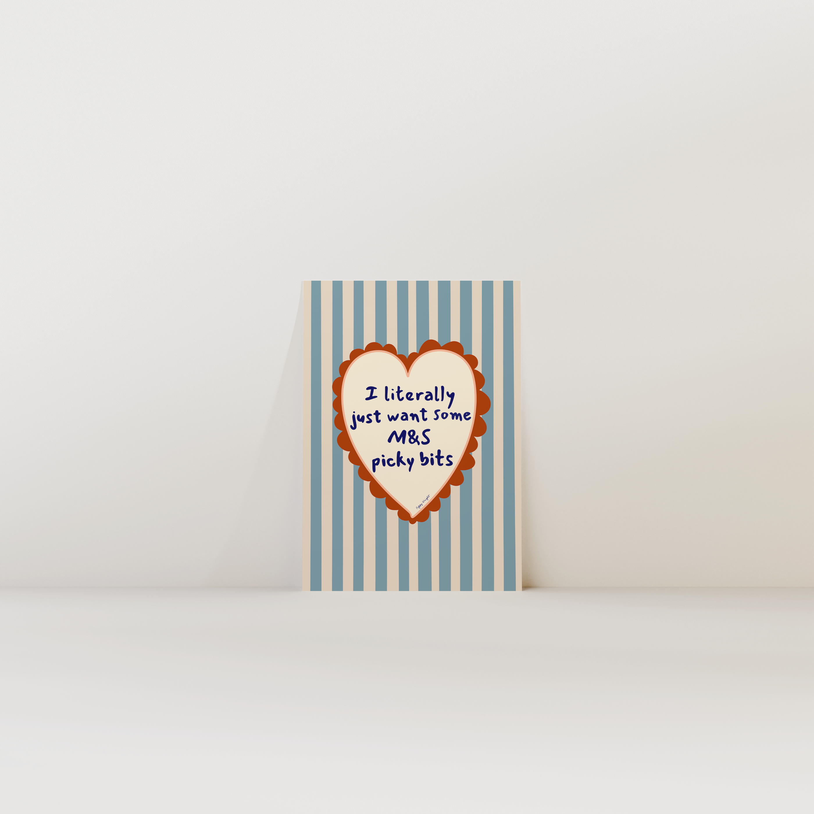 Just Want M&S Picky Bits Print