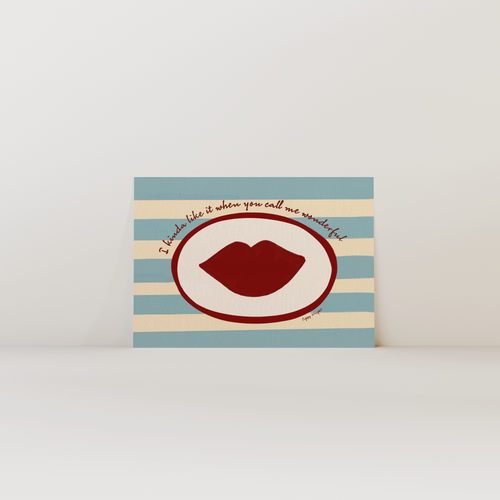Call Me Wonderful Print