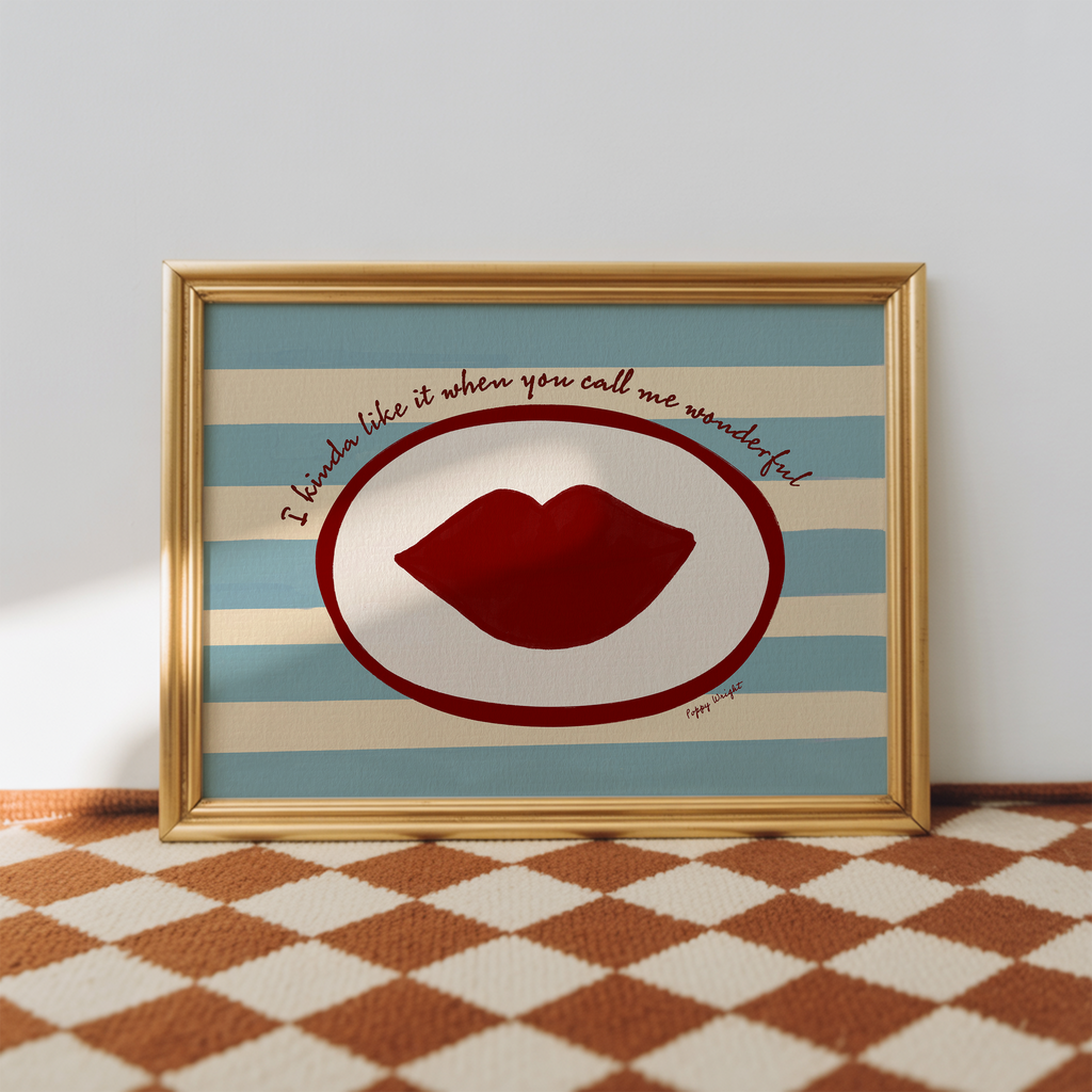 Call Me Wonderful Print