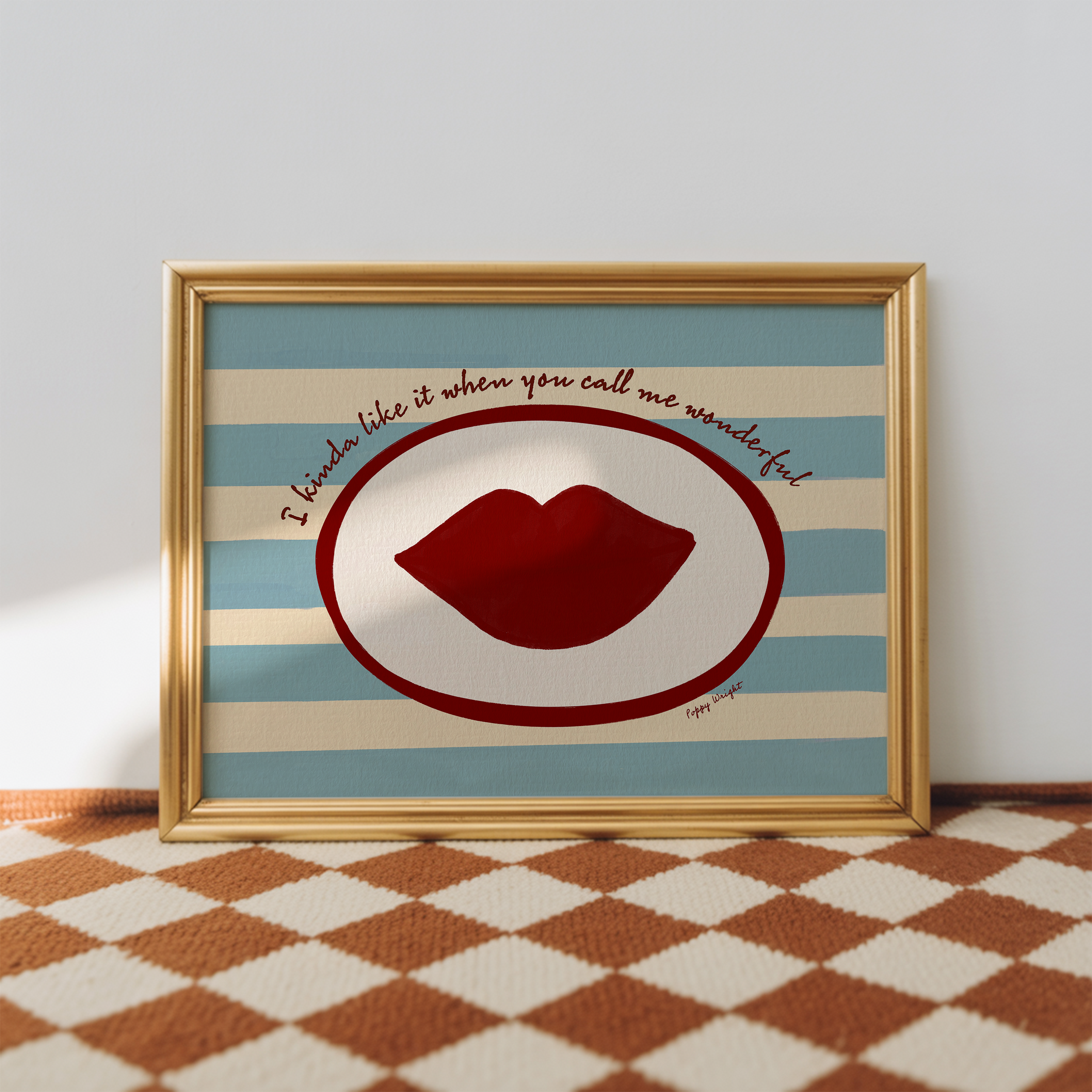 Call Me Wonderful Print