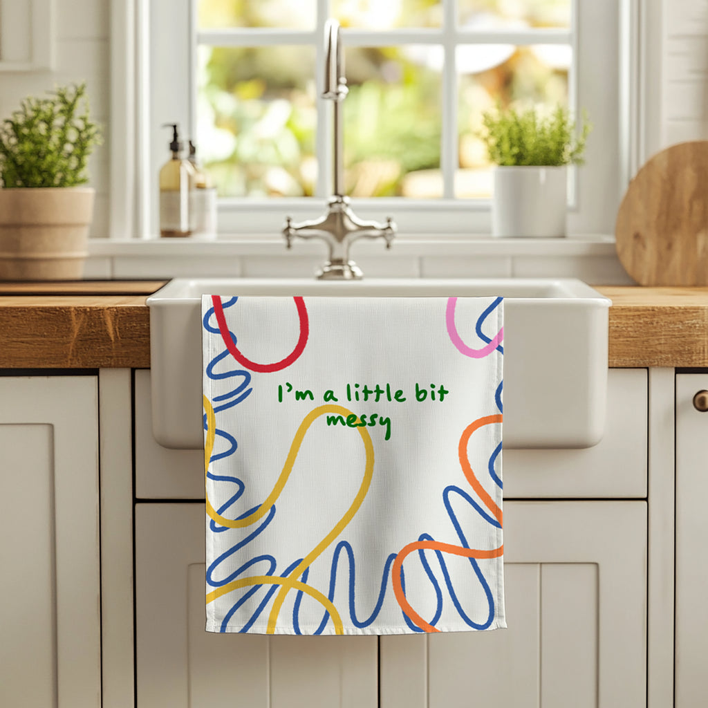 Messy Tea Towel