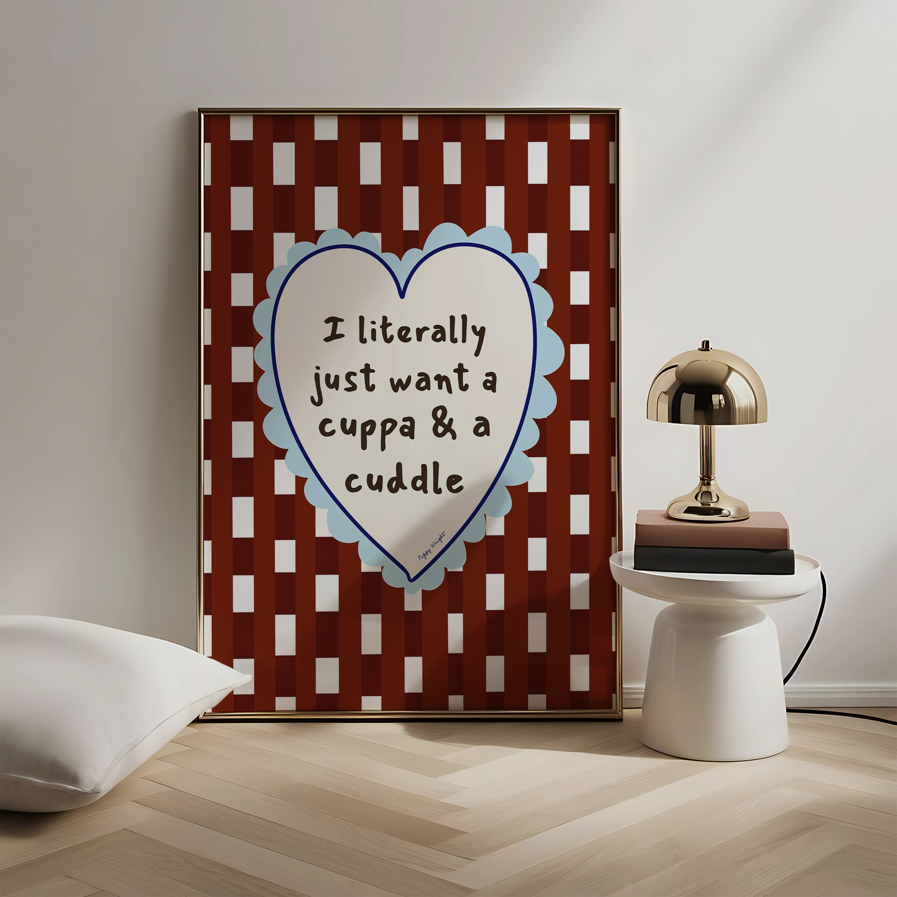 Cuppa & A Cuddle Print