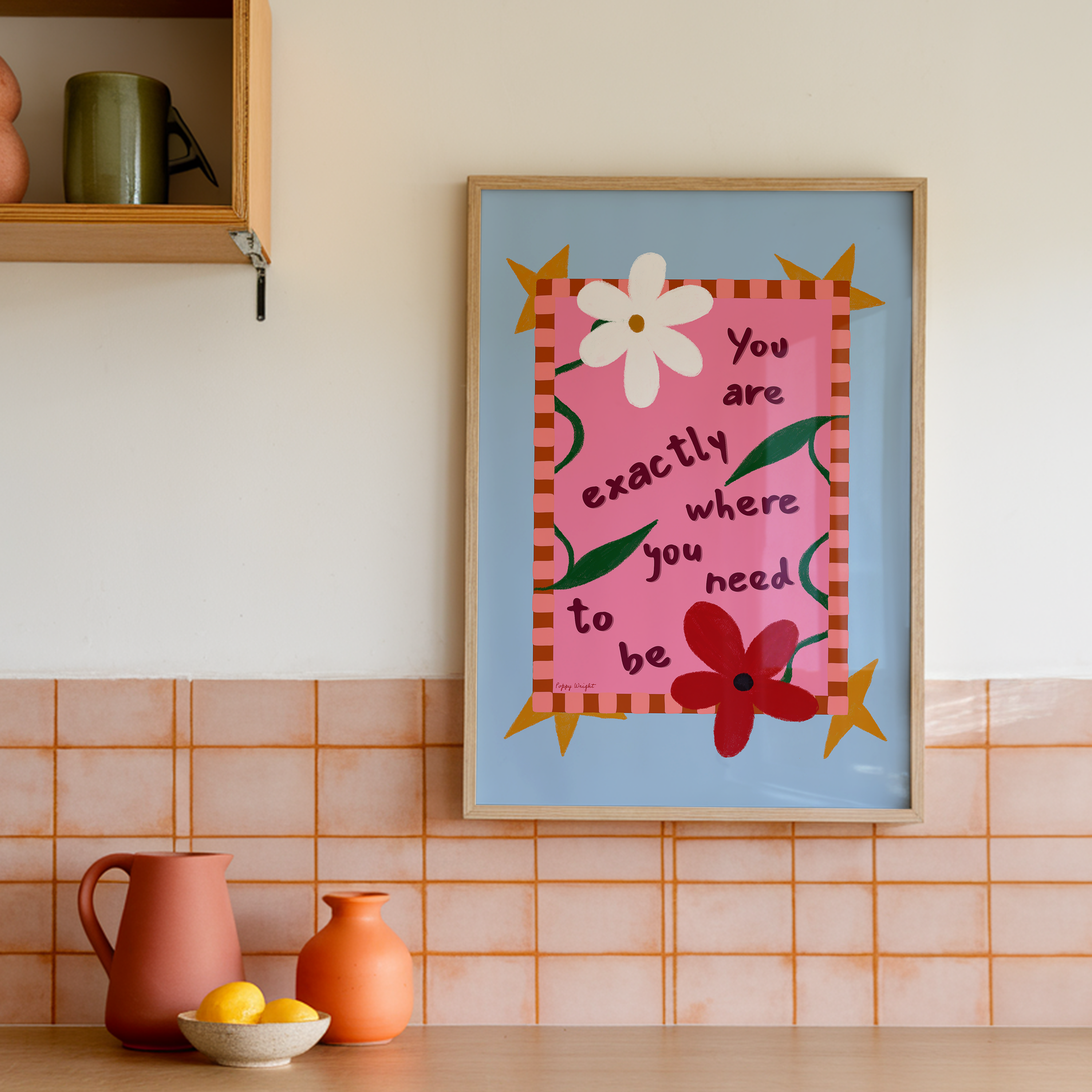 Exactly Where You Need To Be Print