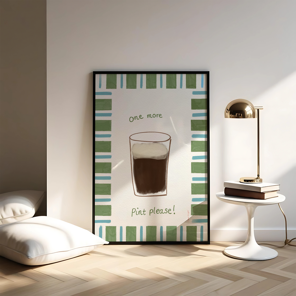 One More Guinness Pint Print