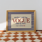 Vogue Print