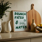 Brunch Dates & Mates Print