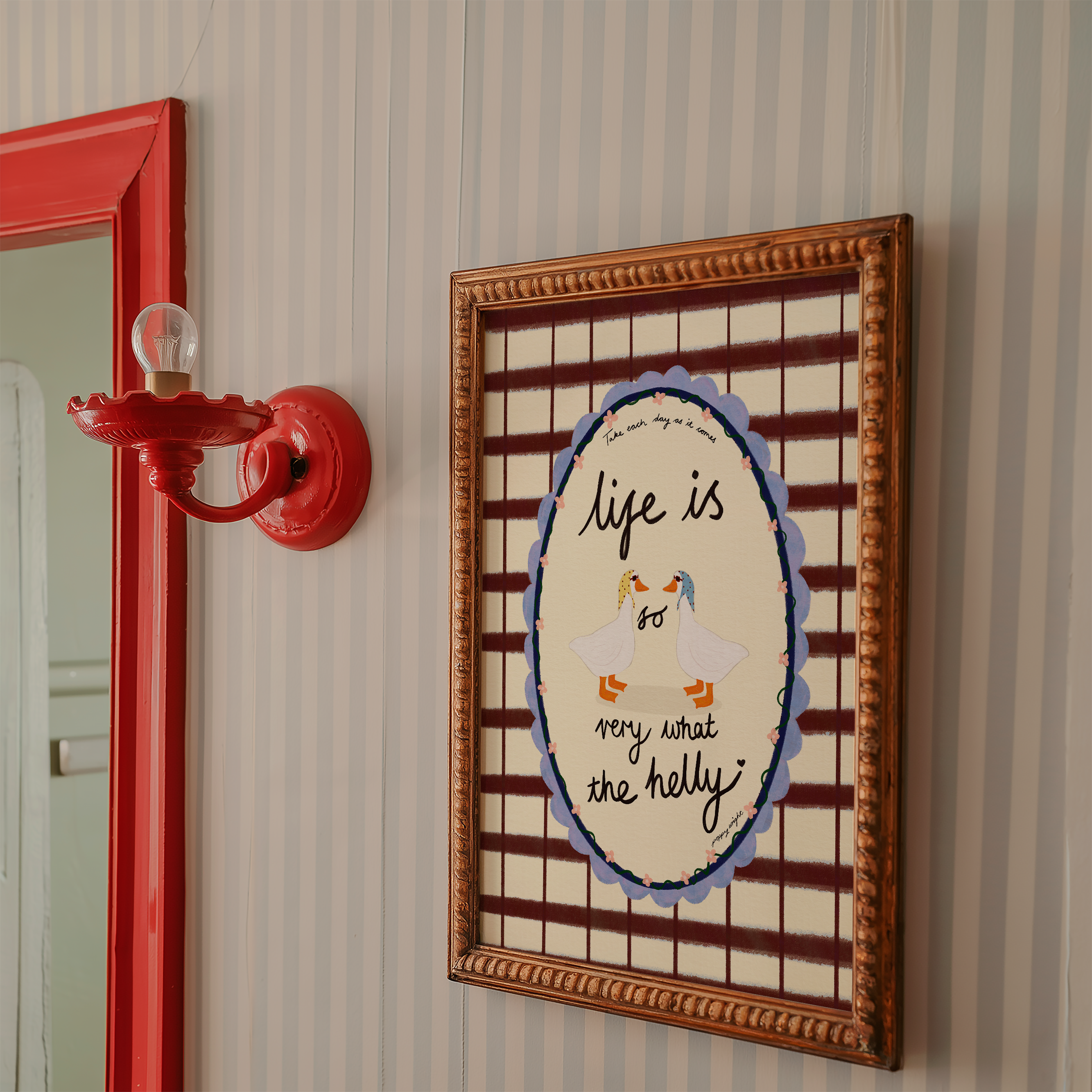 What The Helly Print