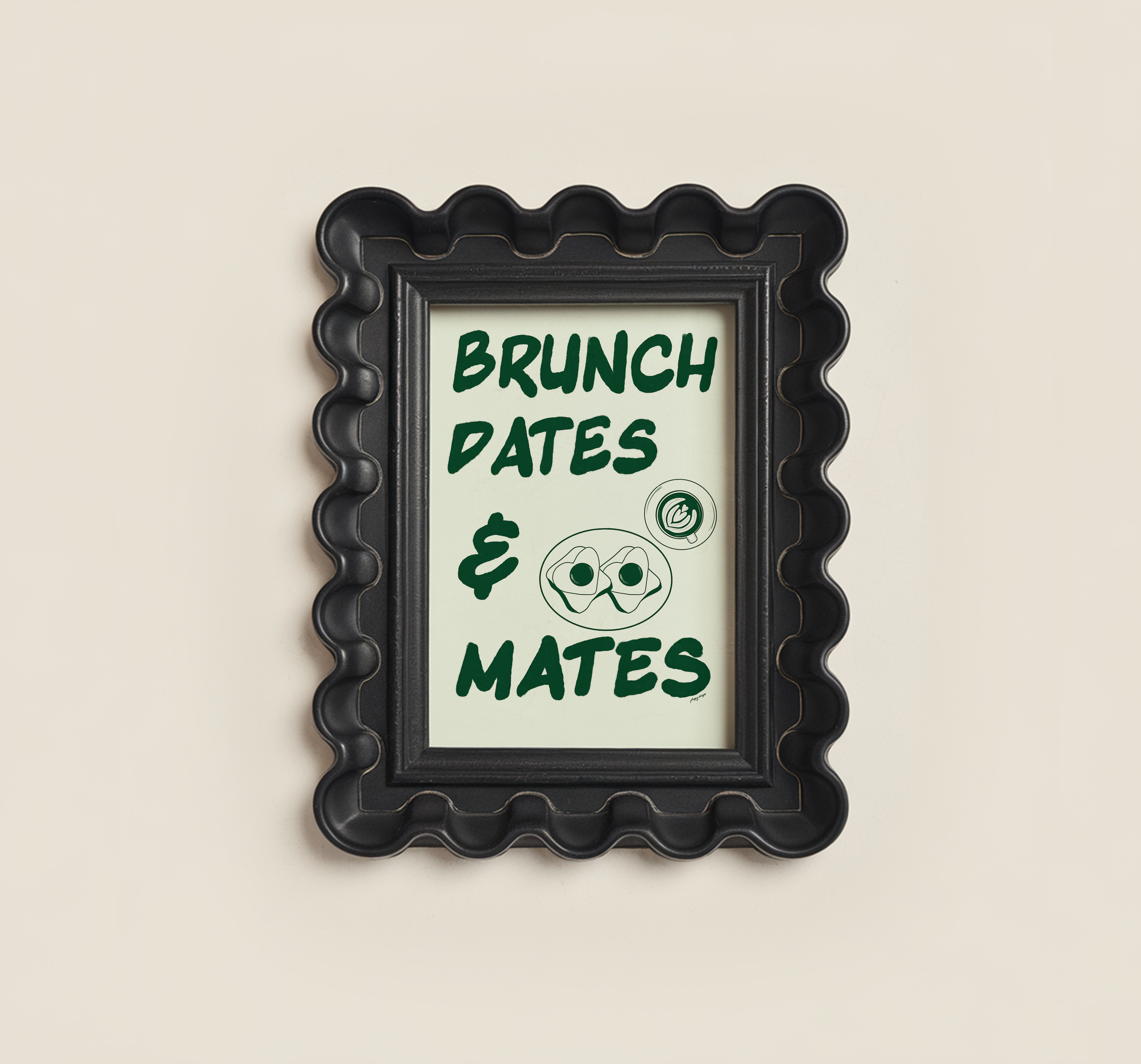 Brunch Dates & Mates Print