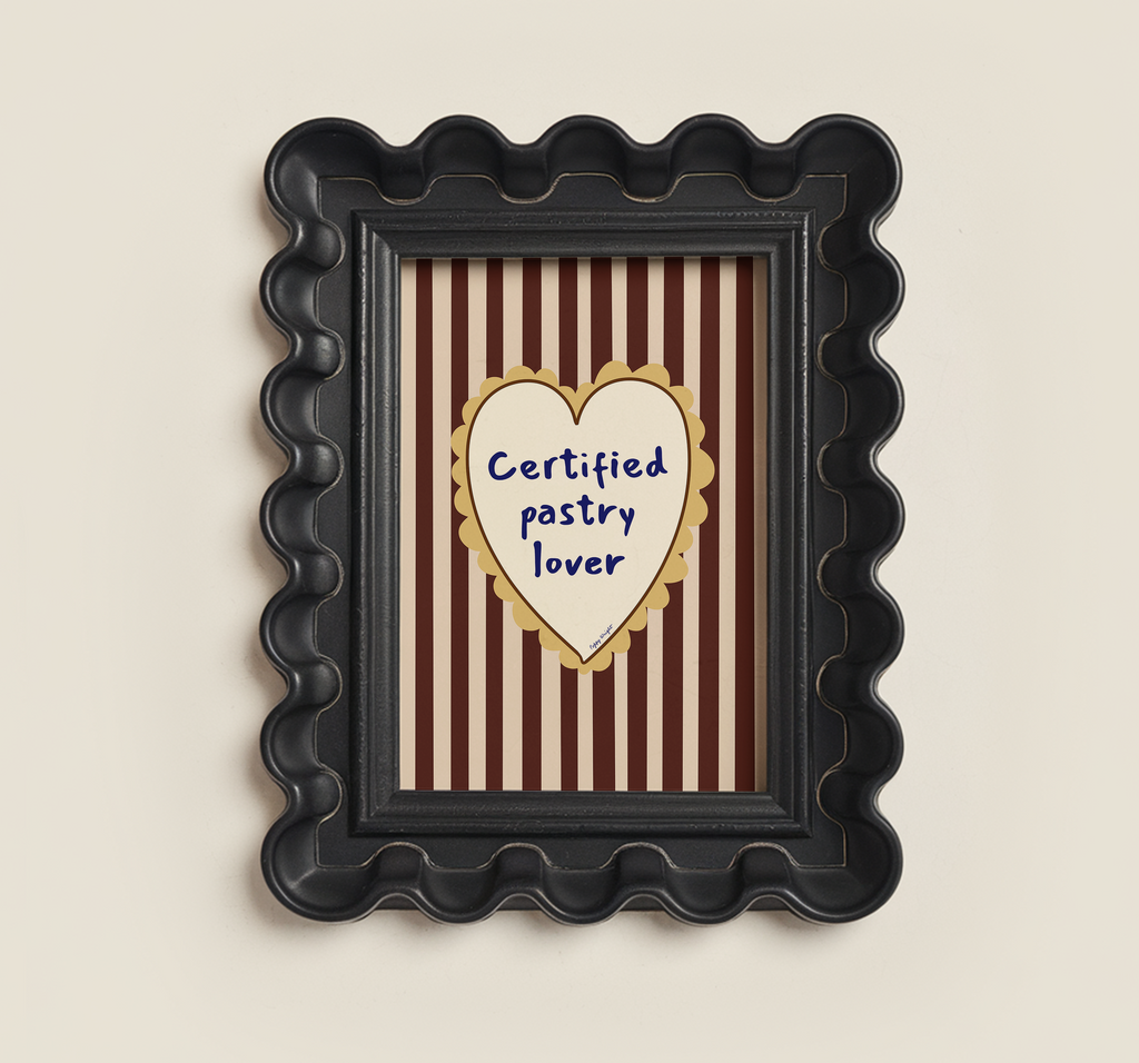 Certified Pastry Lover Print