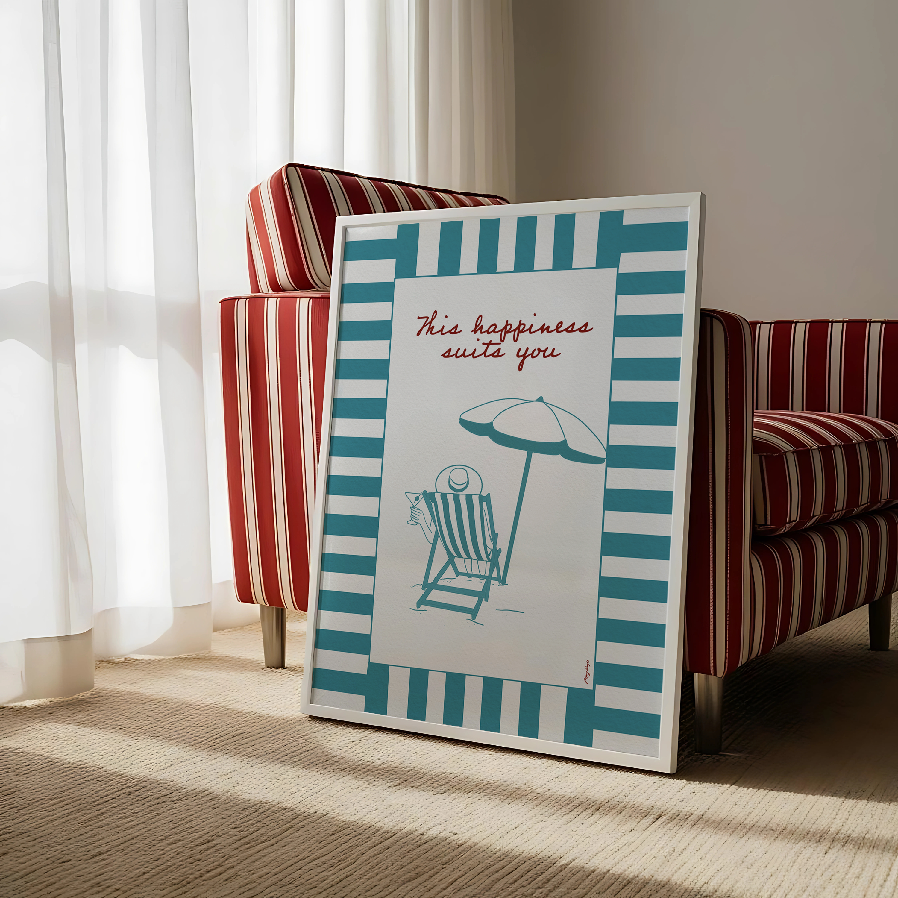 This Happiness Suits You Print