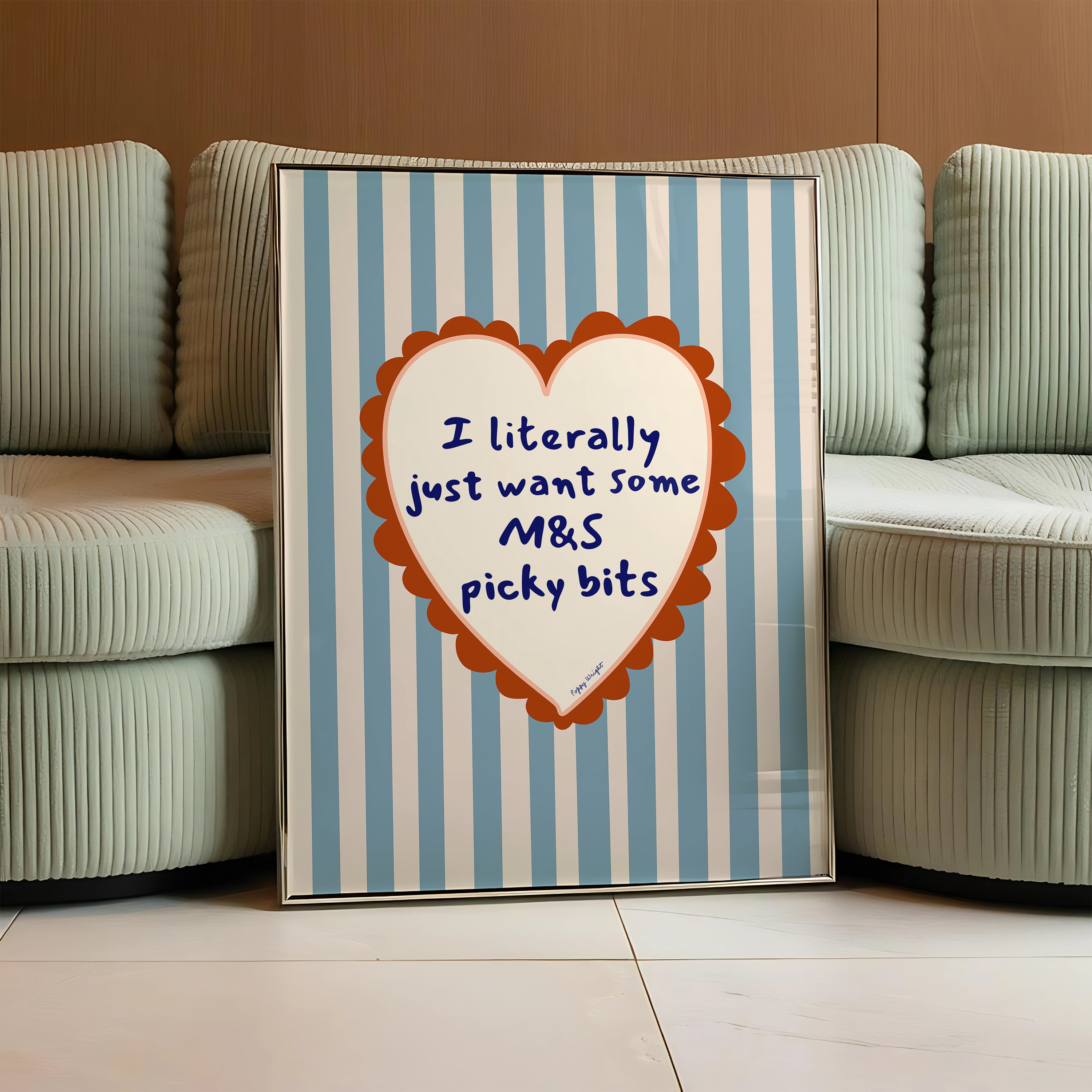 Just Want M&S Picky Bits Print