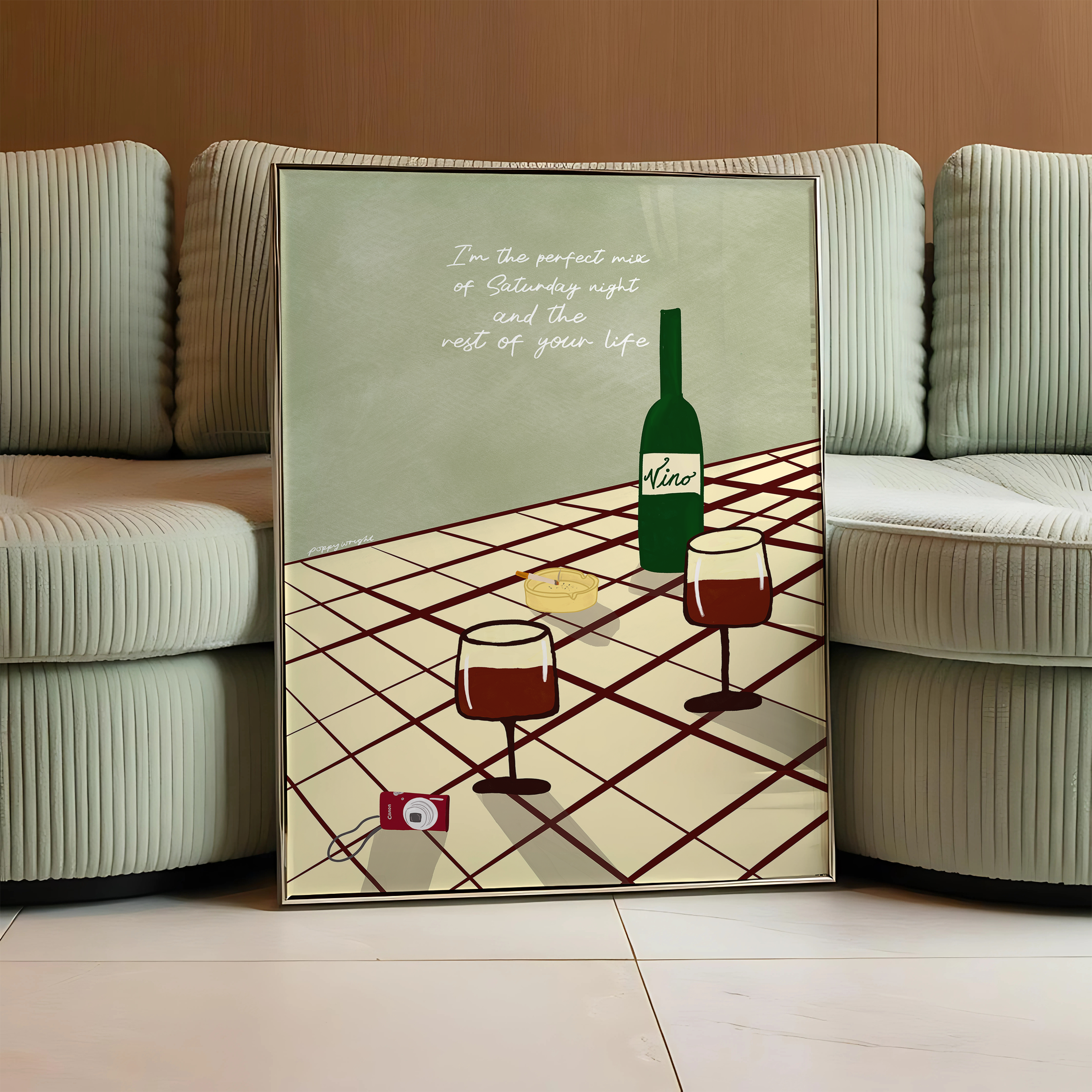 Perfect Mix of Saturday Night & Rest Of Your Life Print