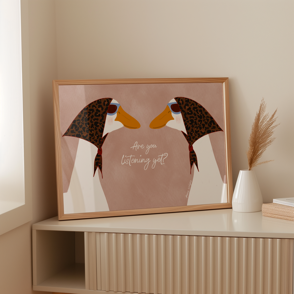 Are You Listening Yet Print