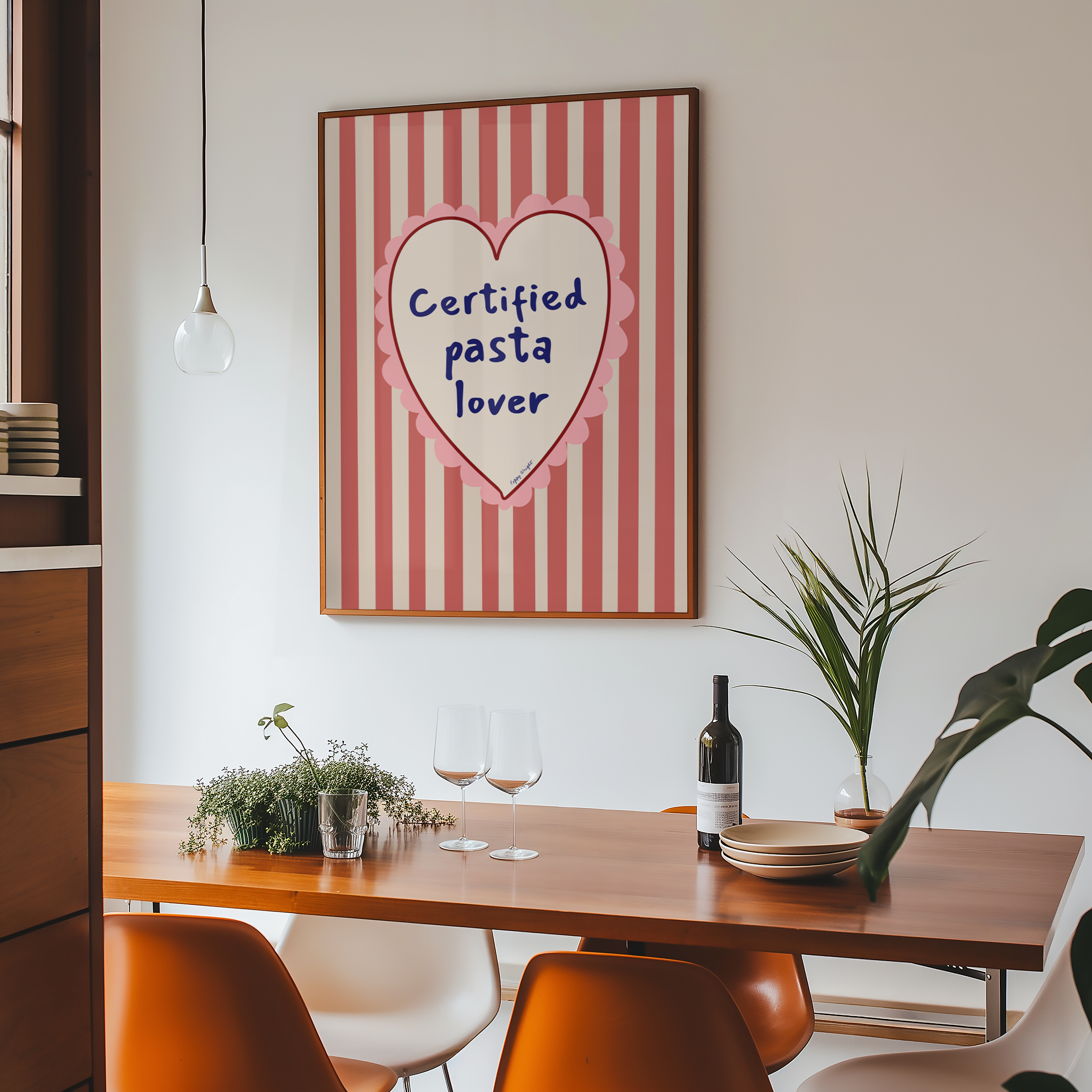 Certified Pasta Lover Print