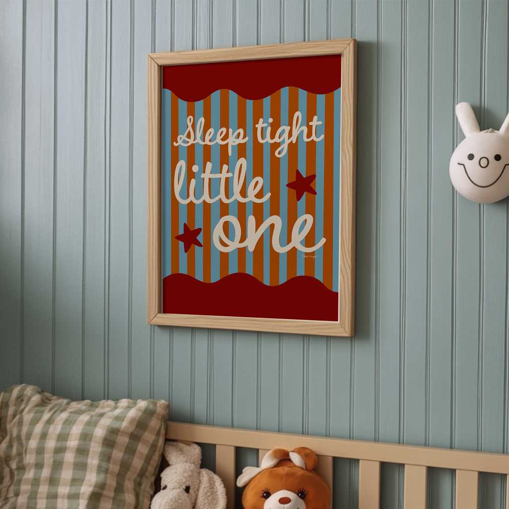 Sleep Tight Little One Print