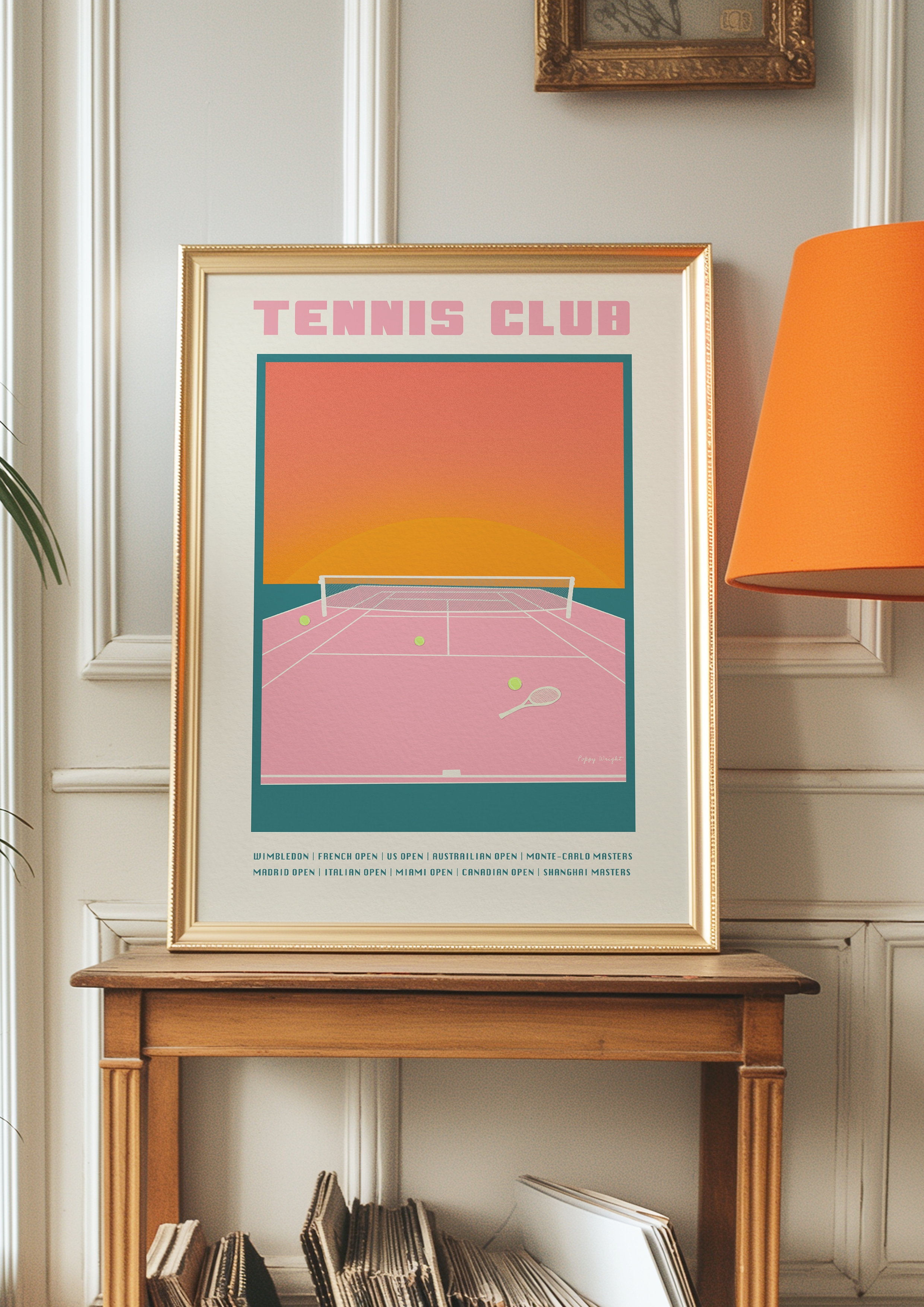 Tennis Club Print