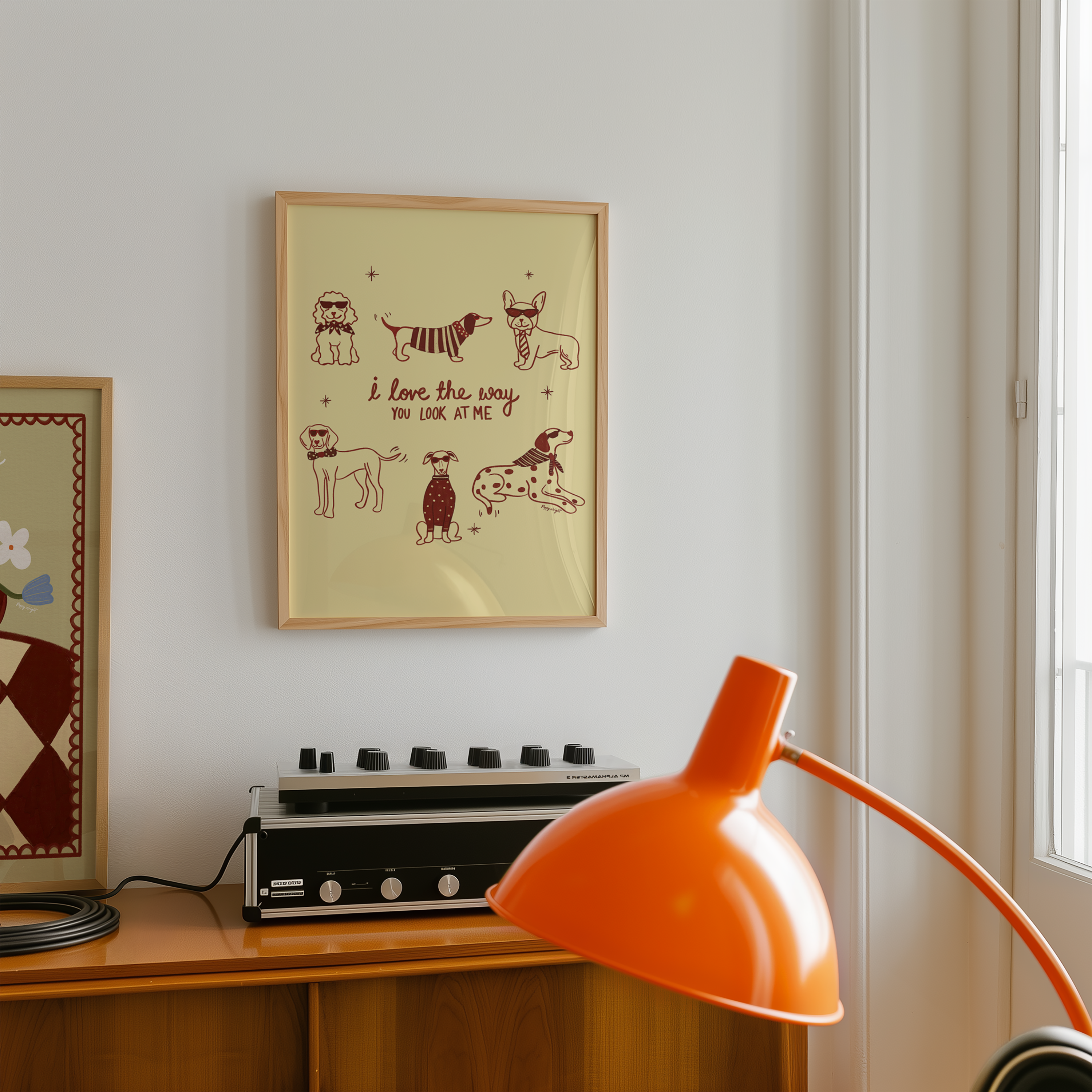 Love The Way You Look At Me Print