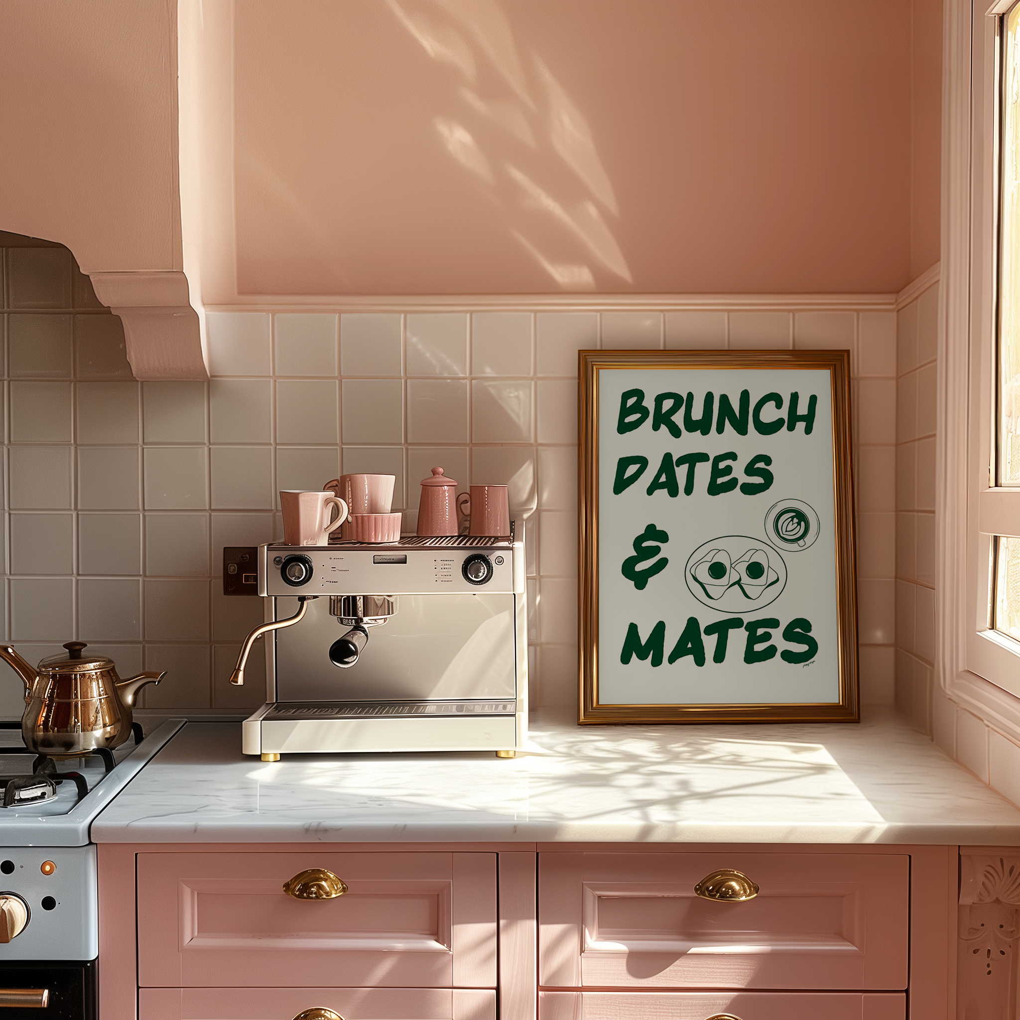 Brunch Dates & Mates Print