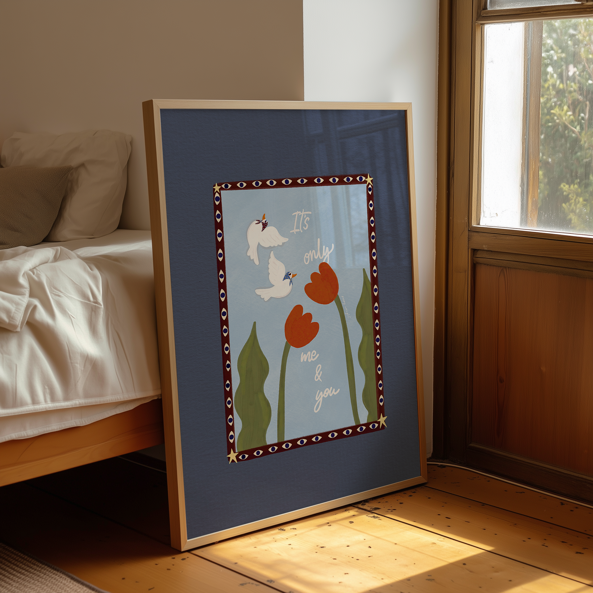 Coming Up Roses Print