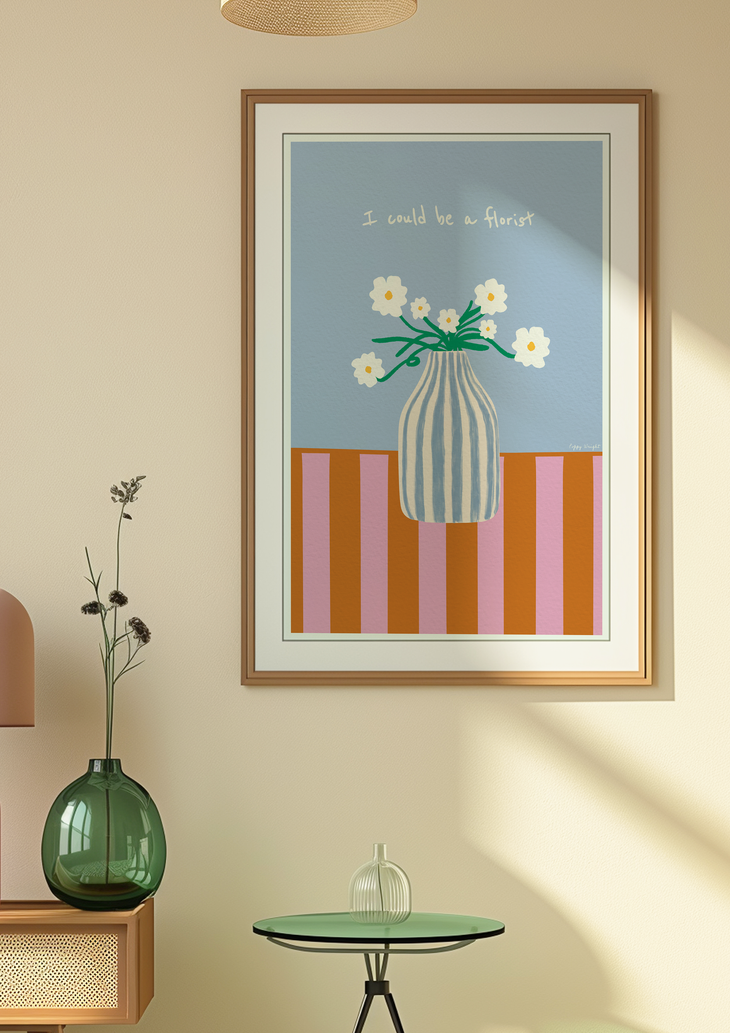 I Could Be A Florist Print