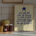 Chances Print