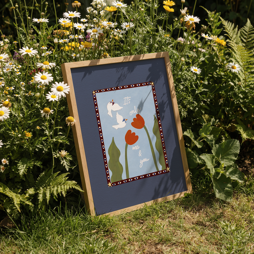 Coming Up Roses Print