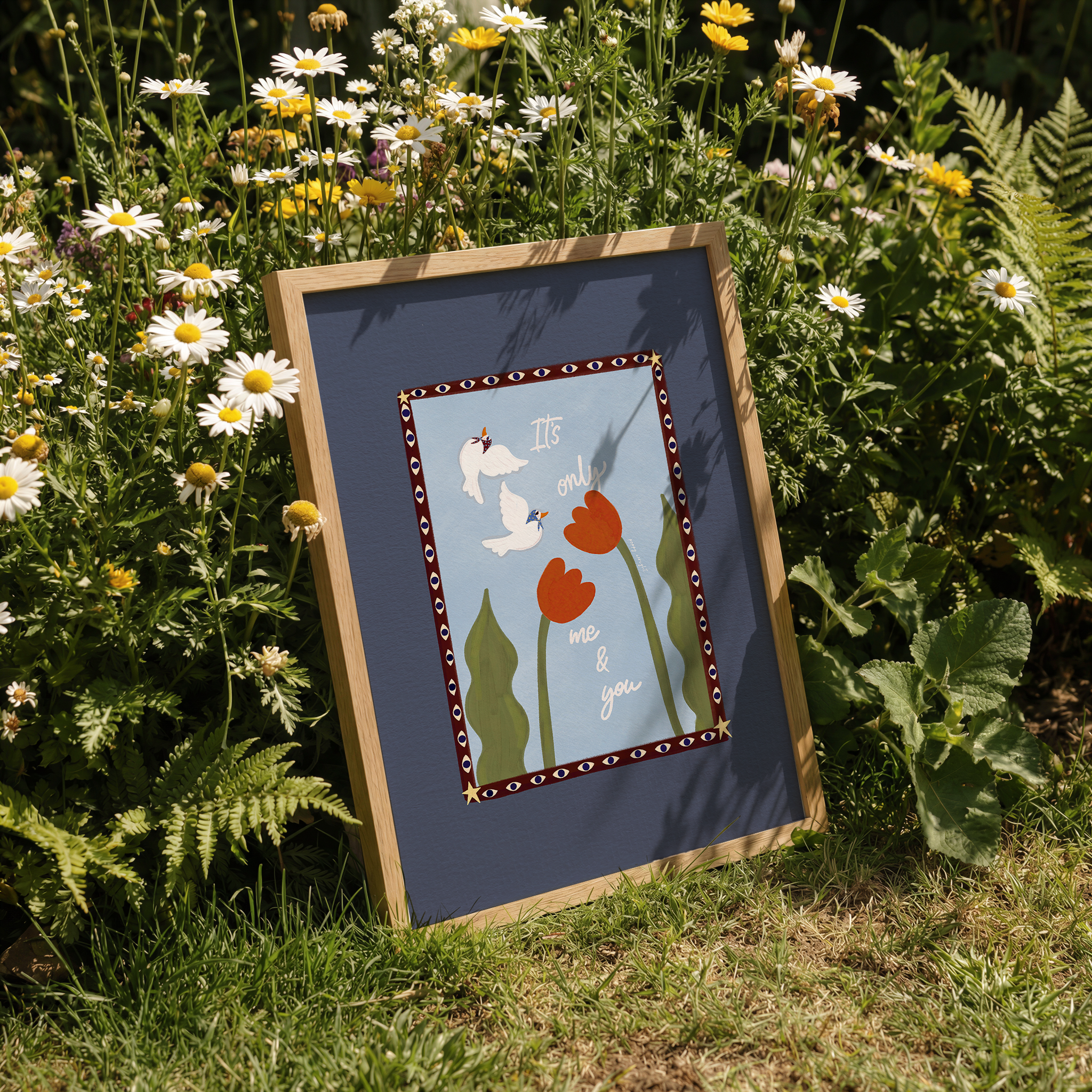 Coming Up Roses Print